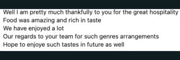 Customer Review